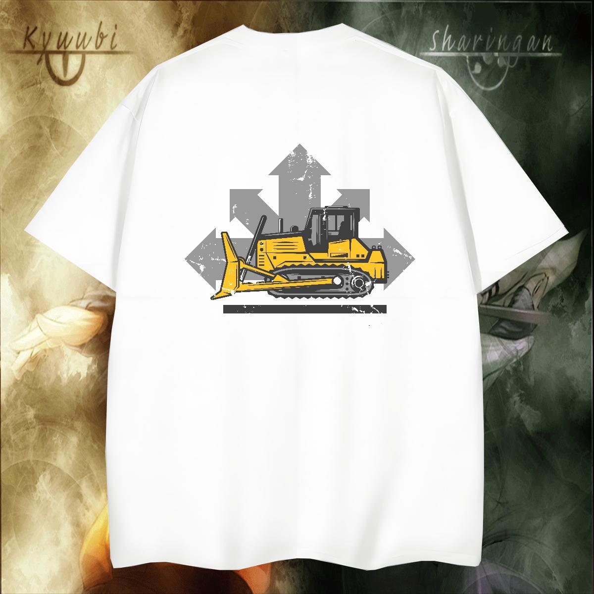 Popular Tshirt for Man Woman Street wear Hip Hop 230g Pure Cotton Oversized 4XL Crew Neck car Man T Shirts Customized Tops