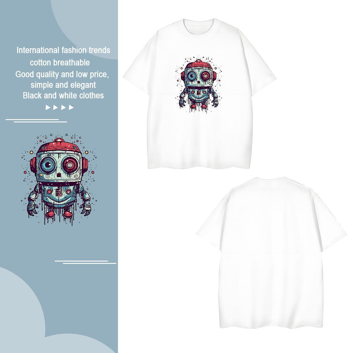 Popular Mens Tshirts ET 230g Pure Cotton Casual Beach Breathable Soft T Shirts Men DIY Printed New Designer Tops Shirt