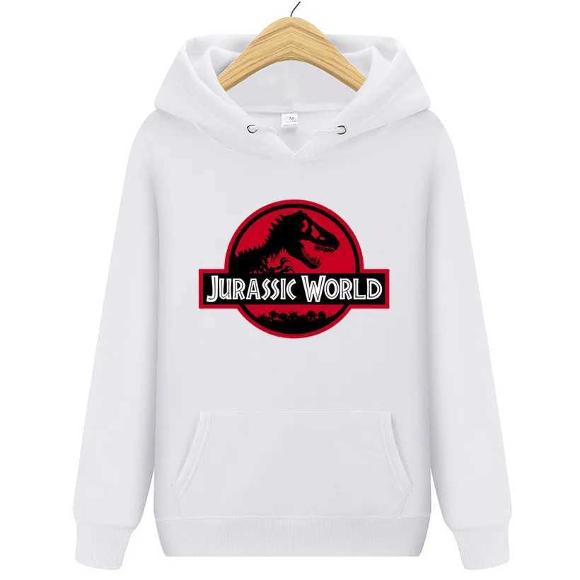 Mens and womens fashion Jurassic Park classic hoodies casual wearW240724