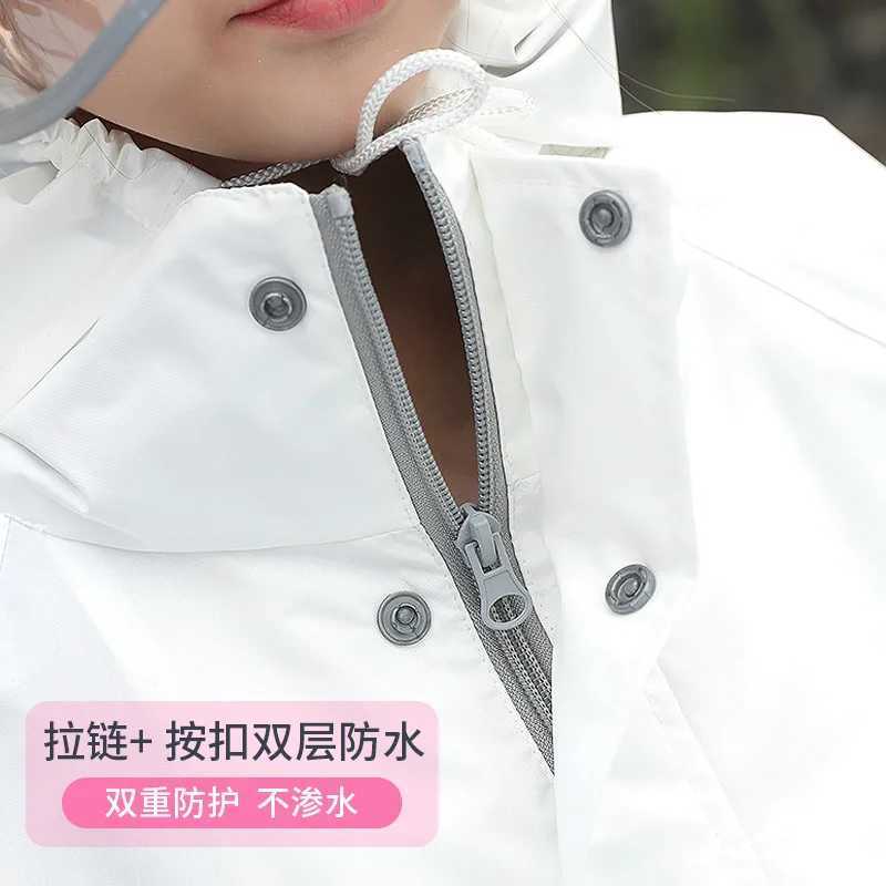 Raincoat and Rain Pants Suit for Kids Separate Body Waterproof Jacket for Primary and Secondary School Students Raincoat Kids Y240810