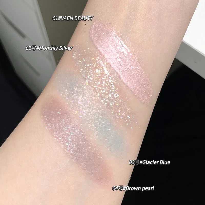 Glitter Liquid Eyeshadow Waterproof Pearlescent Shiny Eye Shadow Brighten Lying Silkworm Makeup Highlight Multi-purpose CosmeticCL240812