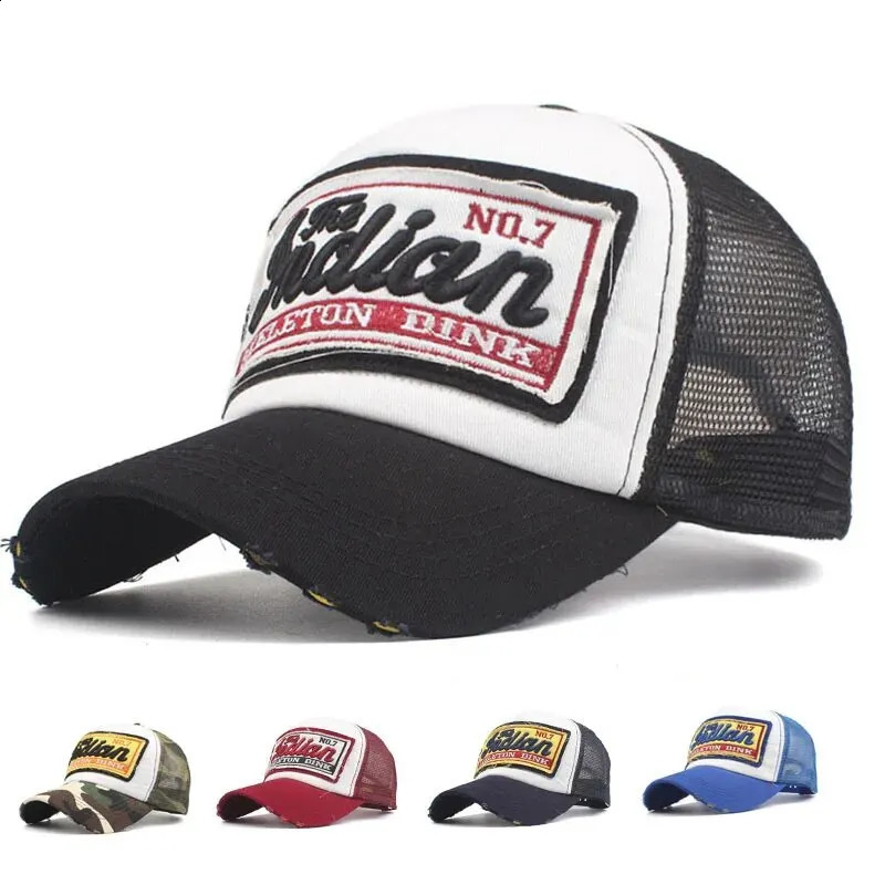 Street Clothing Letter Embroidery Net Dad Baseball Hat Fashion Snaps Hip Hop Outdoor Y2K Truck Driver Gorilla F2719 240812