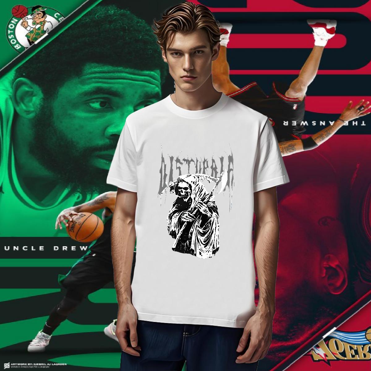 Fashion Designer Mens T Shirts skull Tops Tees 230g Pure Cotton Daily Wear Loose Fit Asian Size Breathable Crew Neck Men Clothes T-Shirt