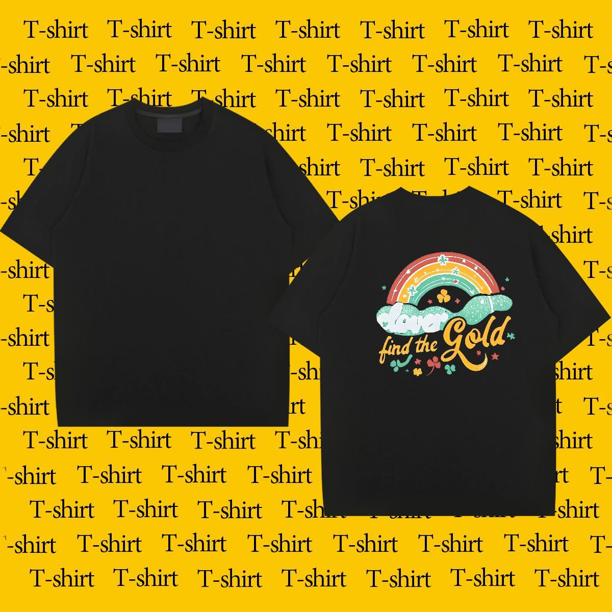Wholesale T shirt letter Tops Tees 230g 100% Cotton Daily Outfit Comfortable Skull Pure Cotton Tshirts