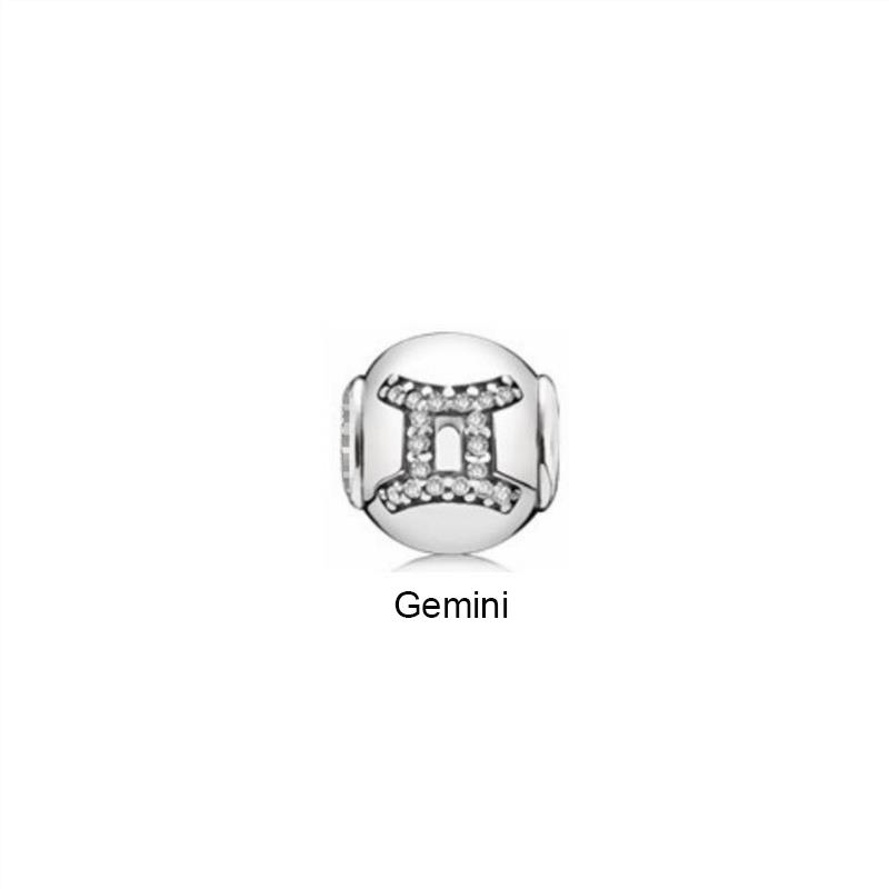 Silver Me Series Twee Constellation Beads Simple Versatile Bracelet Accessories Making Beautiful Women Men