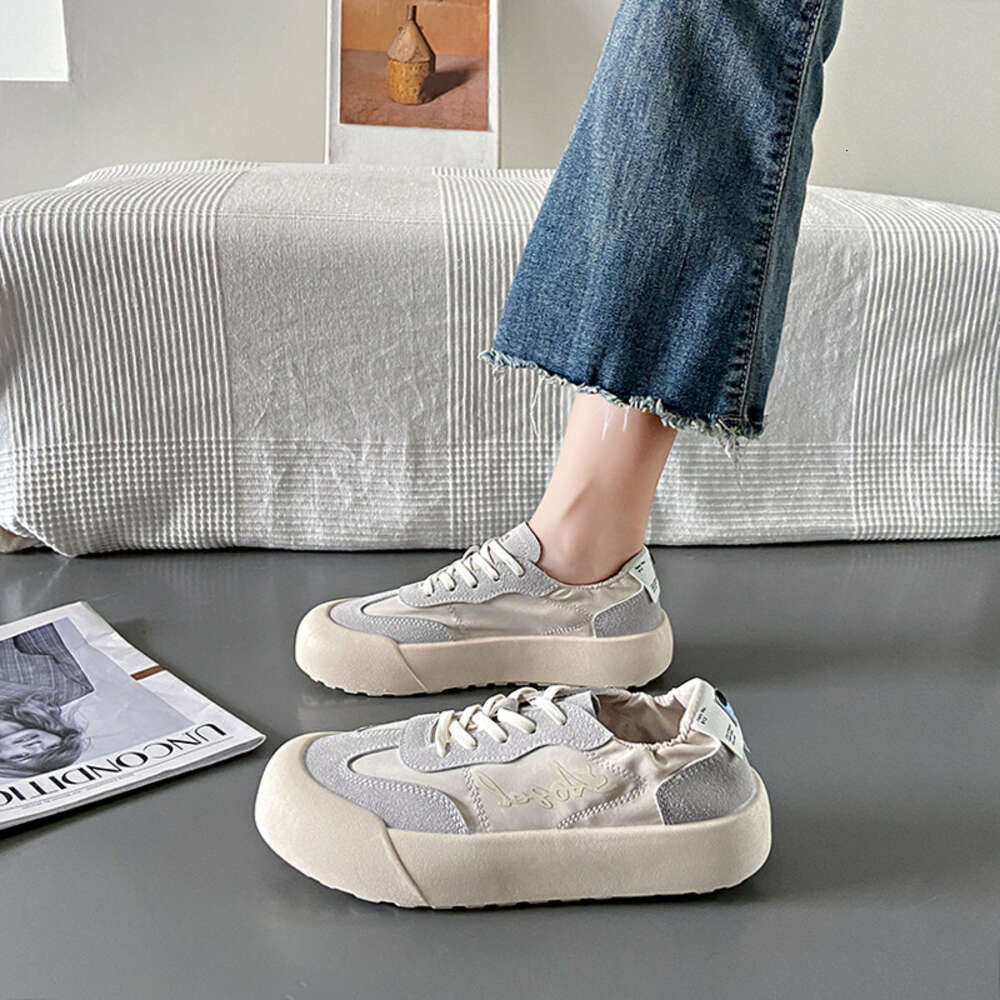 Ddmysports Summer New Breathable Little White Casual Board Umbrella Cloth Student Korean Versatile German Training Shoes Female BT Outdoor