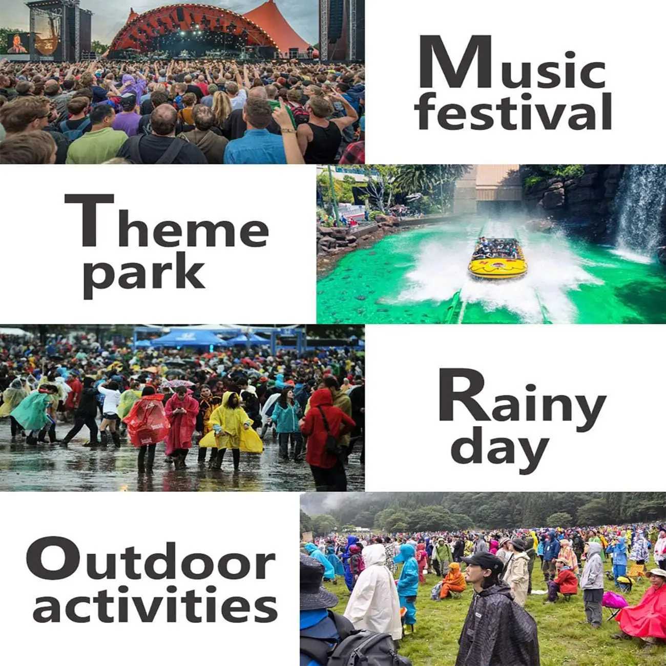 Reusable Raincoat for Kids Rain Jacket EVA Poncho for Children Boys and Girls Y240810