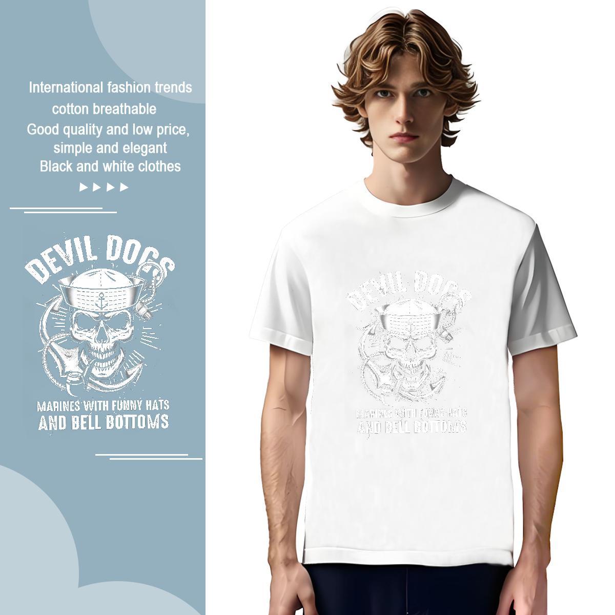 High Quality Men Tshirts letter 100% Cotton 230g Daily Outfit Breathable Short Sleeve Men T Shirts Custom Print Plus Size 2024 Designer Tops Tees