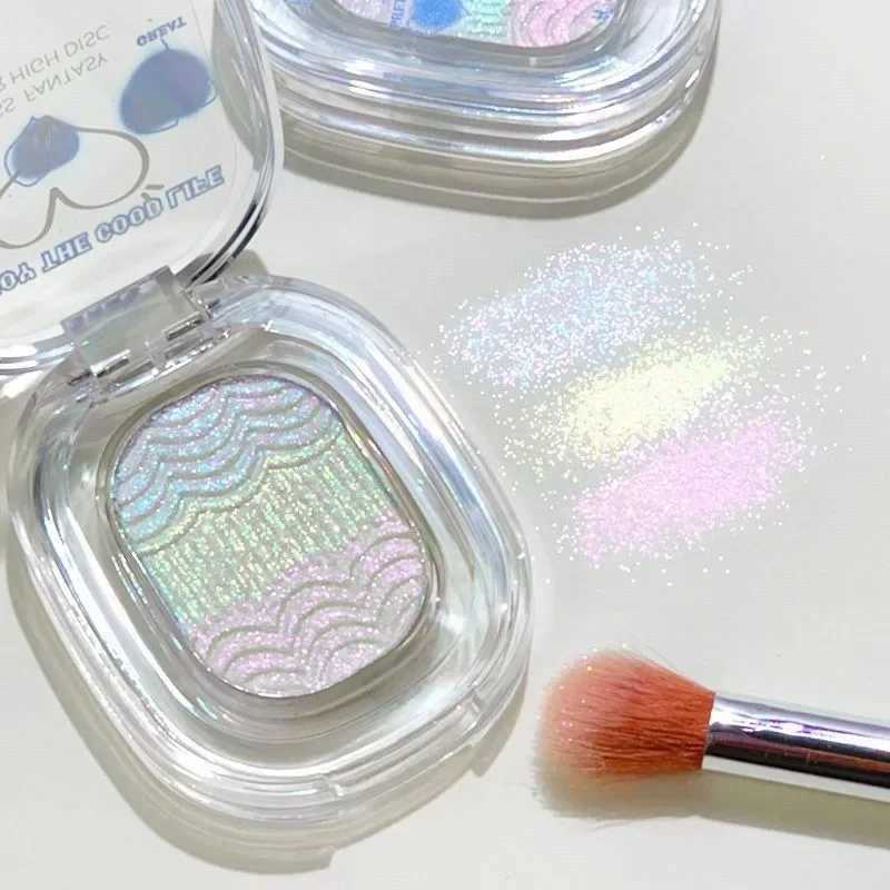 Chameleon Highlighter Eyeshadow Powder Diamond Shimmer Water Light Contour Face Body Brighten Illuminator Mini Makeup CosmeticCL240812