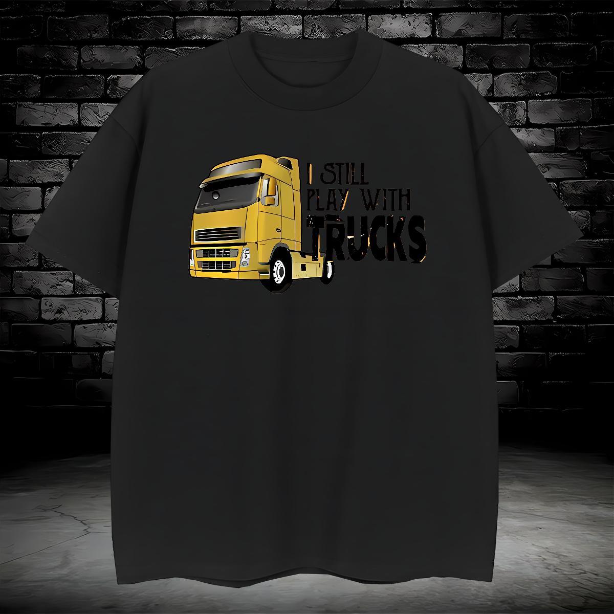 Brand Tshirts car 100% Cotton 230g Outdoor Breathable Soft T-Shirts for Men Anime 2024 Designer Tees
