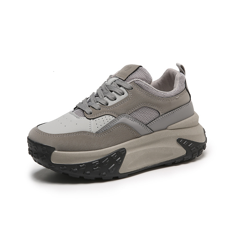 Ddmysports Spring New Thick Sole Dad For Female Students Versatile Matsuke Shoes Elevated Casual Sports CZ Outdoor