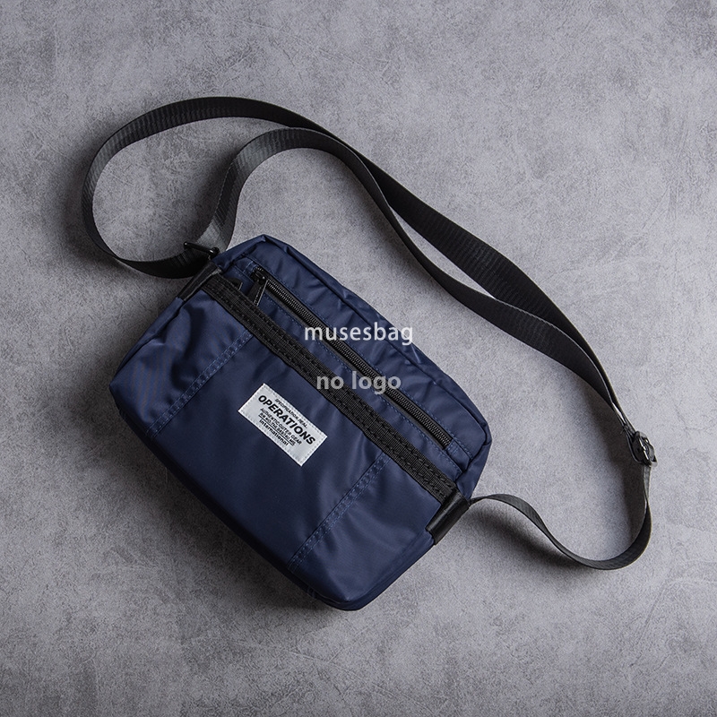 New American street trend shoulder bag men's crossbody bag riding bag casual Oxford cloth small backpack trend