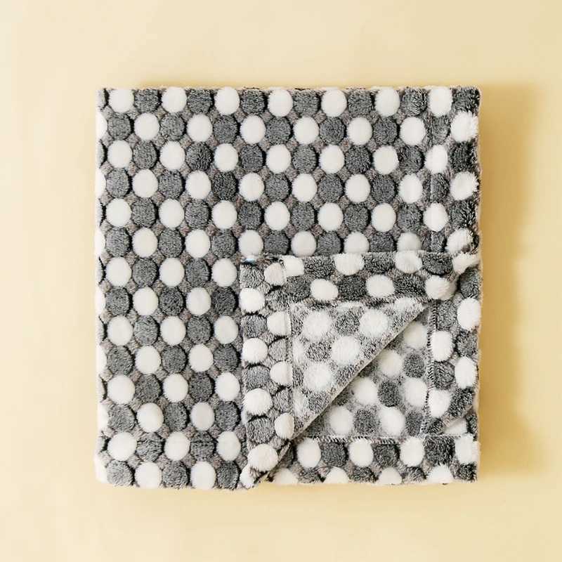 Baby blanket thick soft comfortable multi style baby air conditioning comfortable blanketW240810