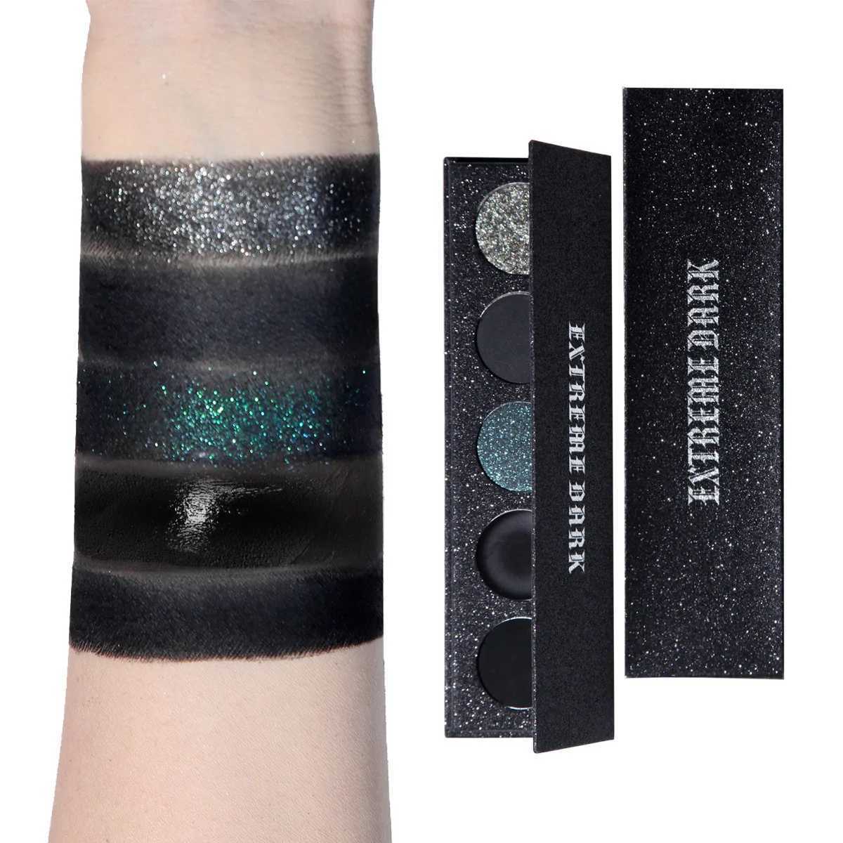 MAFFICK 5 Color eyeshadow palette is extremely dark waterproof sweat-proof long-lasting shiny and delicateCL240812