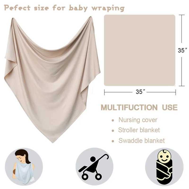 Newborn swaddle blanket and hat set boys and girls jerseys knitted baby swaddle packaging photo propsW240810