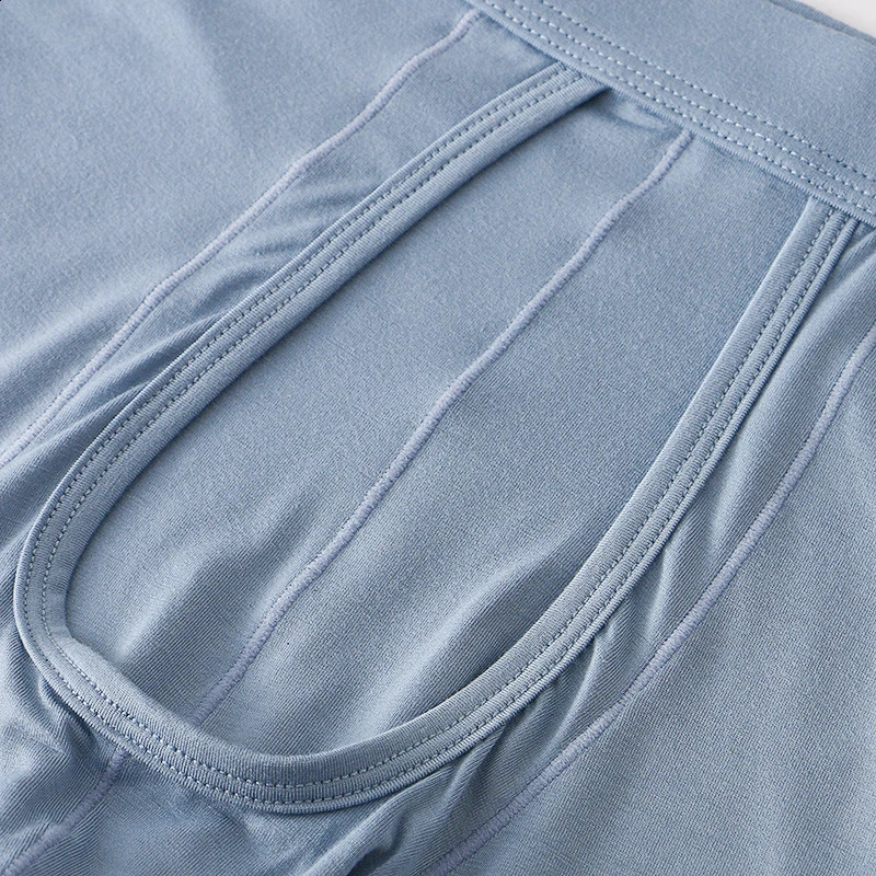 Mens Boxers Underwear Panties Man Breathable Pouch Long Leg Underpants Male Boxershorts M-2XL Size 240812