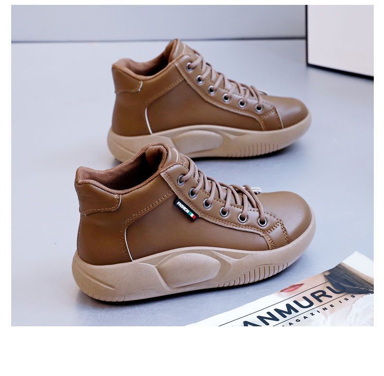 Ddmysports Male Monkey White Female Autumn Winter Thick Soled Cotton Small Casual Board Swinging Bottom Women S Shoes Trendy Versatile Trend Outdoor