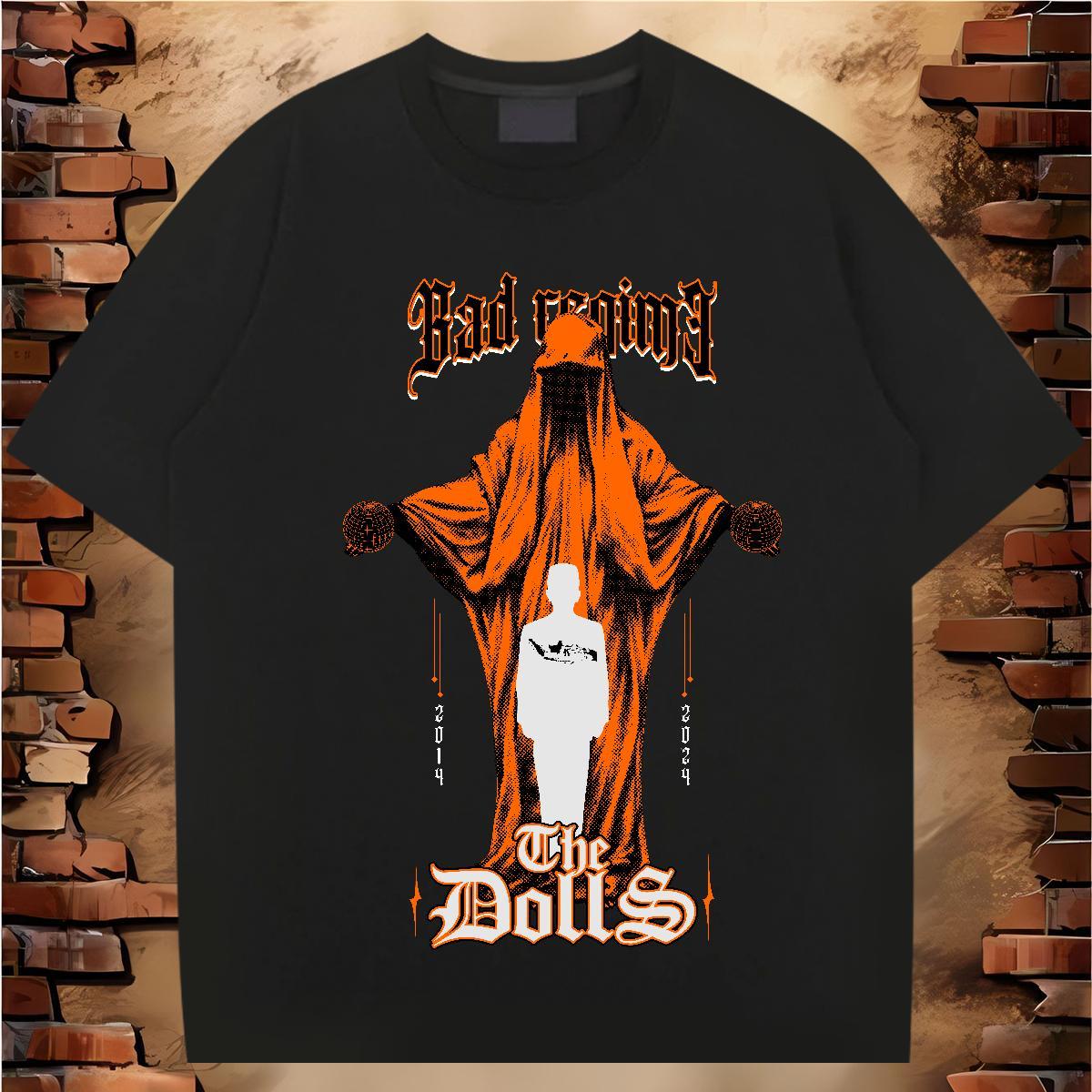 Brand portrait Mens T Shirts Outdoor Tshirts 230g Pure Cotton Stylist Breathable Asian Size Clothes
