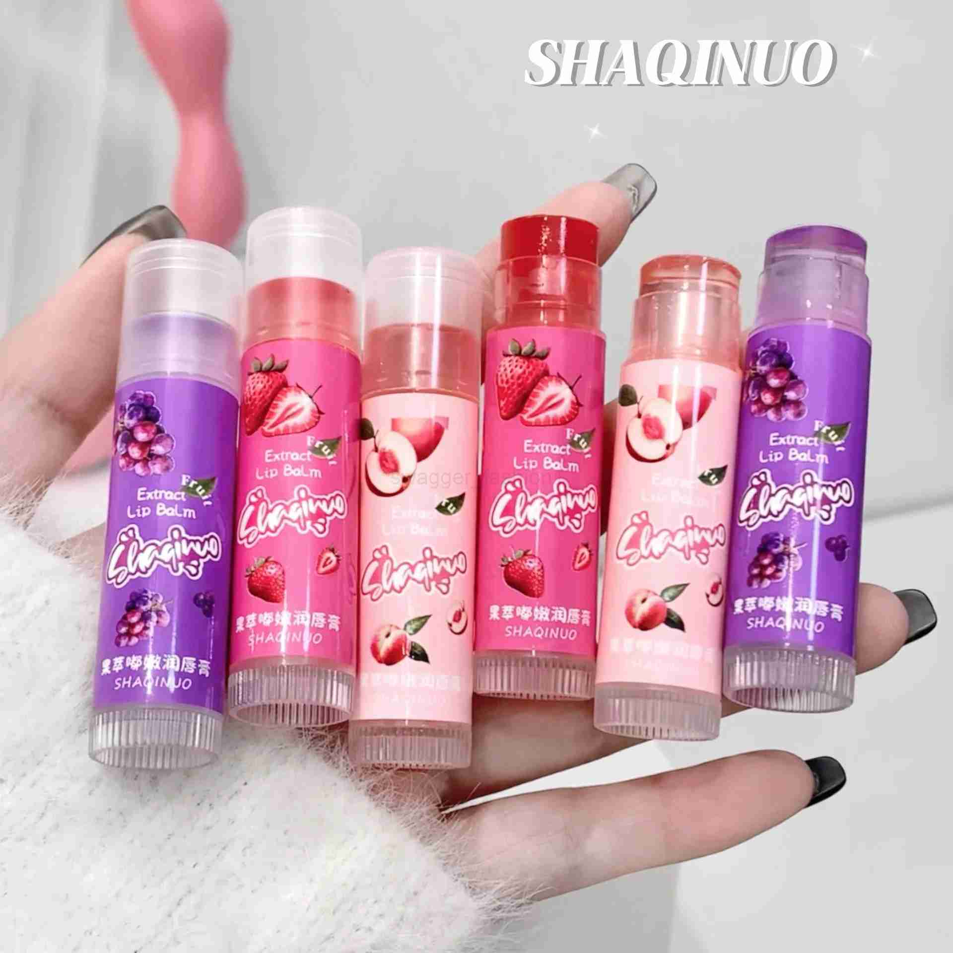 Fruit Lip Balm 1/3pcs Colorless Moisturizing Hydrating Reduce Lip Lines Sleeping Mask Clear Jelly Texture Water Light Lip OilXJ240812