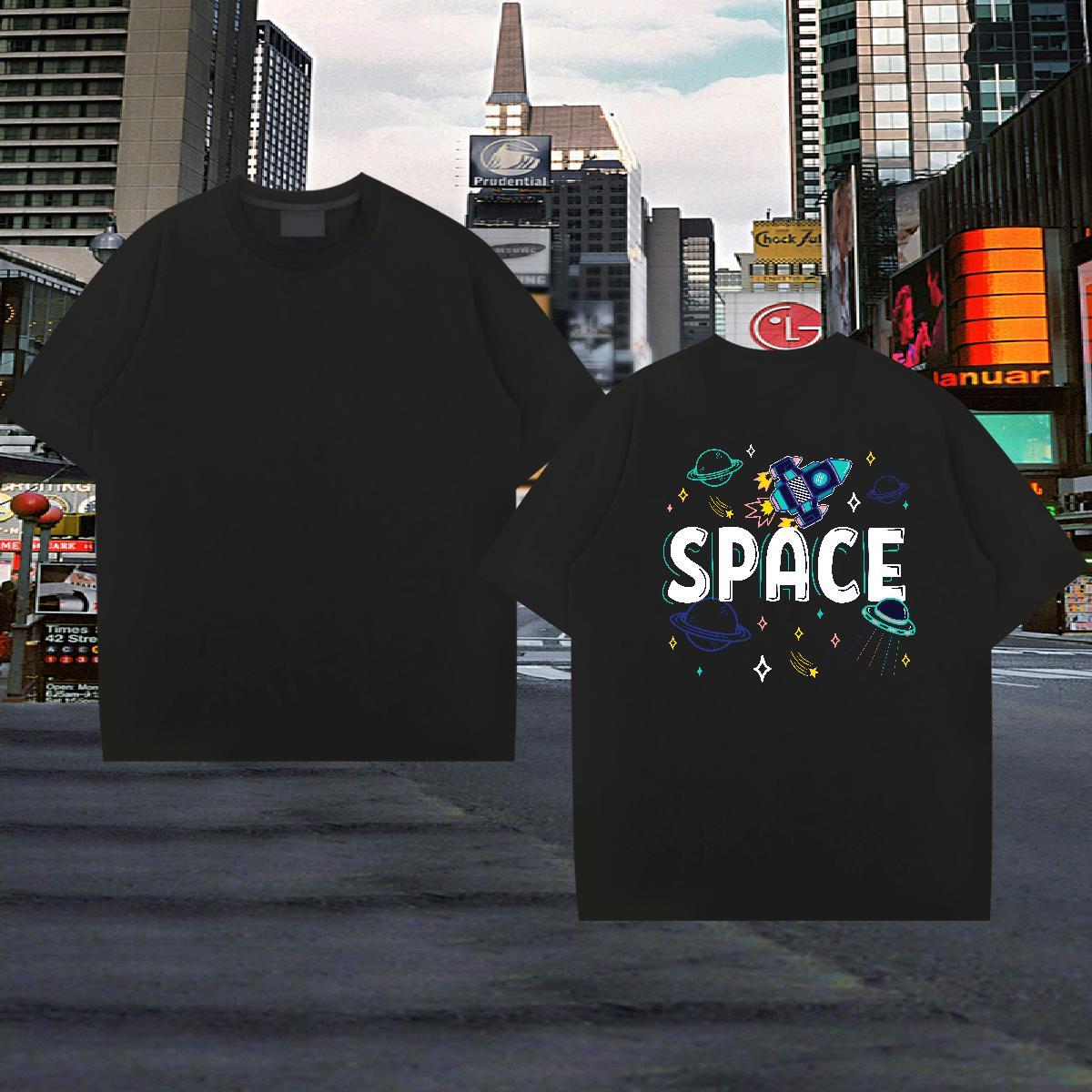 Custom T-Shirts ET Tops Shirt 230g Pure Cotton Sports Casual TOP Quality Custom Printing Breathable Crew Neck Men Clothes T-Shirt