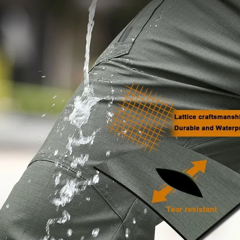 City Tactical Cargo Pants Classic Outdoor Hiking Trekking Army Tactical Joggers Pant Camouflage Military Multi Pocket Trousers 240812