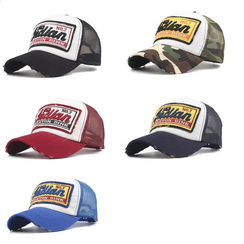 Street Clothing Letter Embroidery Net Dad Baseball Hat Fashion Snaps Hip Hop Outdoor Y2K Truck Driver Gorilla F2719 240812