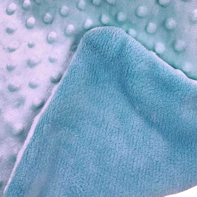 76 * 102CM baby blanket warm double-layer swaddle packaging newborn hot soft towel baby stroller blanket cover sleeping bagW240810
