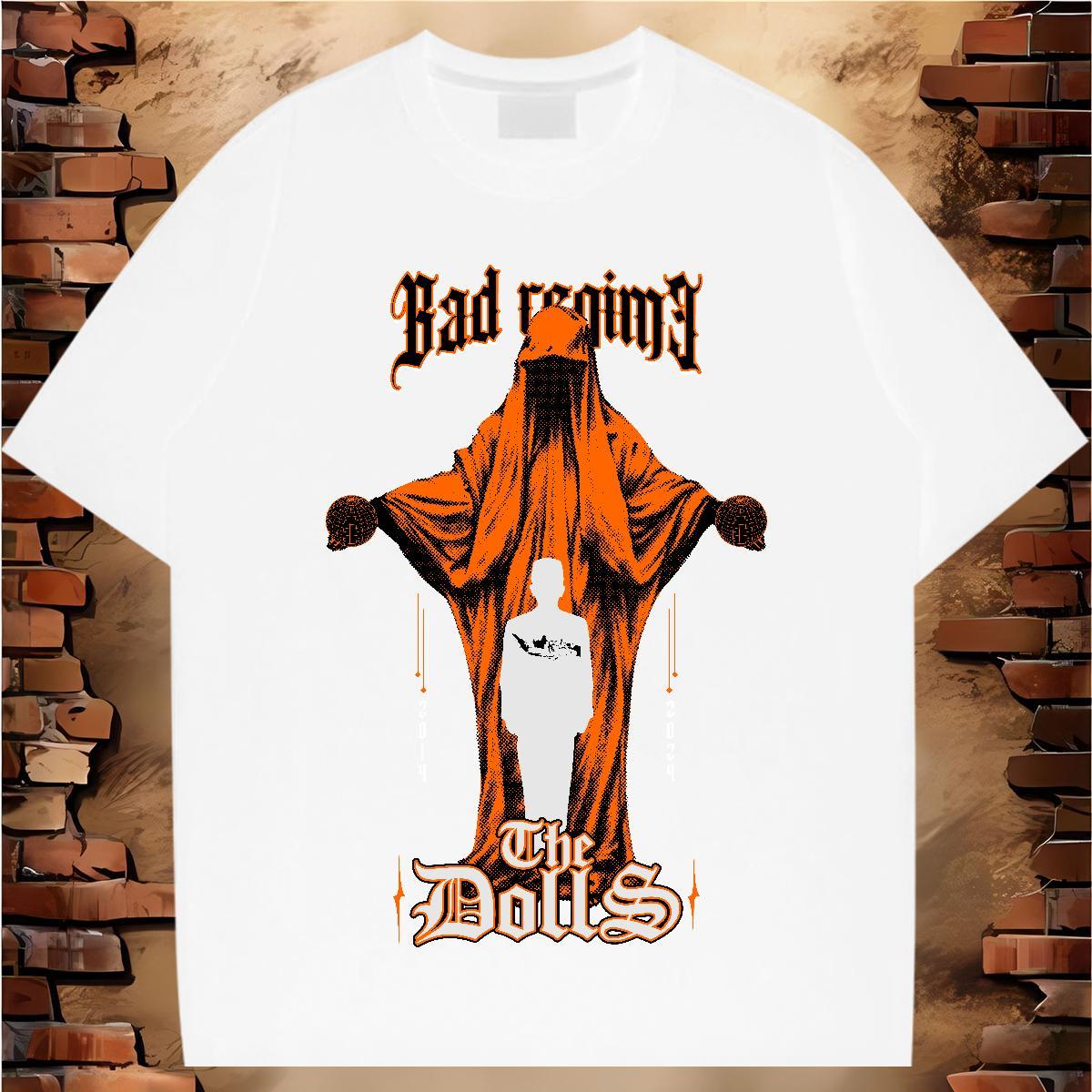 Brand portrait Mens T Shirts Outdoor Tshirts 230g Pure Cotton Stylist Breathable Asian Size Clothes