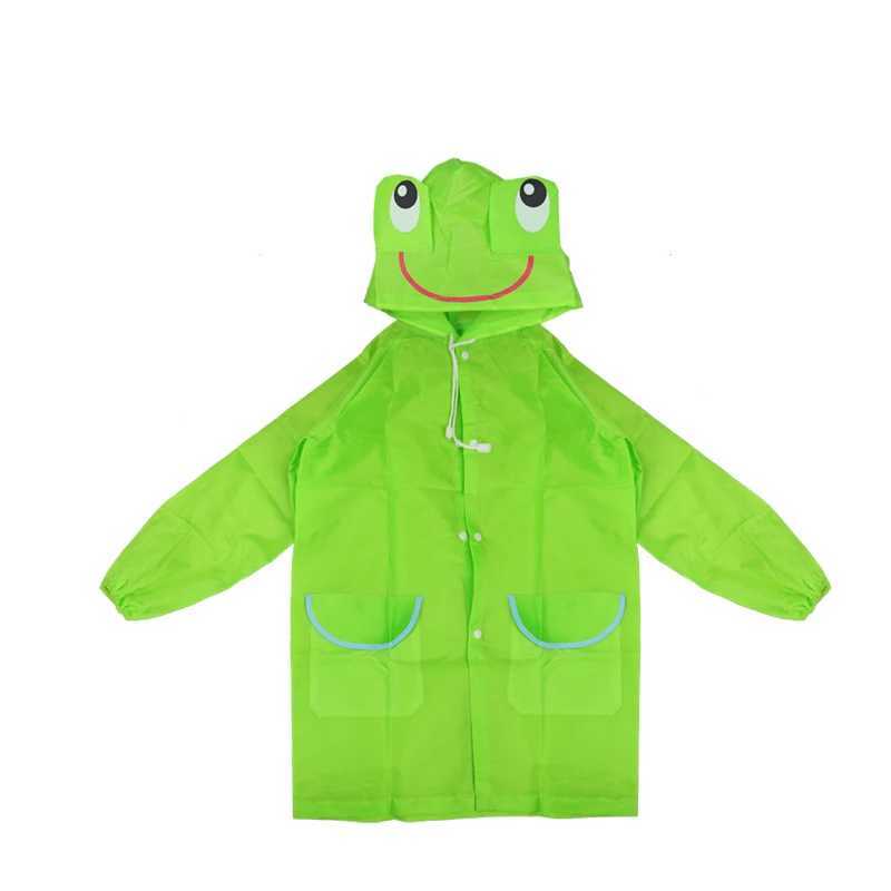 Raincoat Kids Cartoon Animal Style Waterproof Kids Raincoat Baby Raincoat for Children Rain Coat Rainwear Rain Coat Kids Y240810