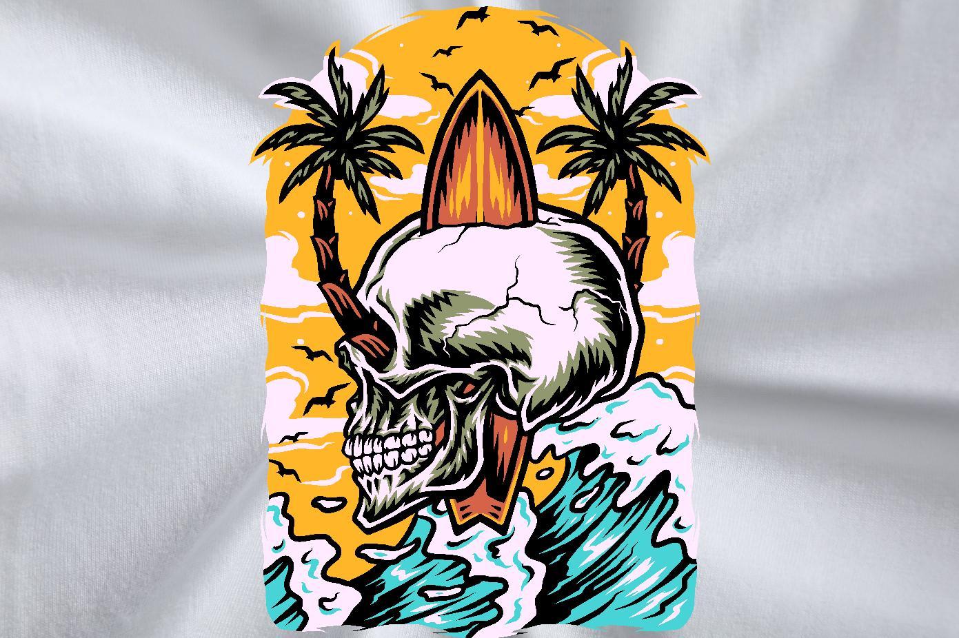 Fashion Design Mens T Shirts skull Clothings 230g Cotton Street wear Hip Hop Popular Custom Cartoon Crew Neck Breathable Couples T Shirts