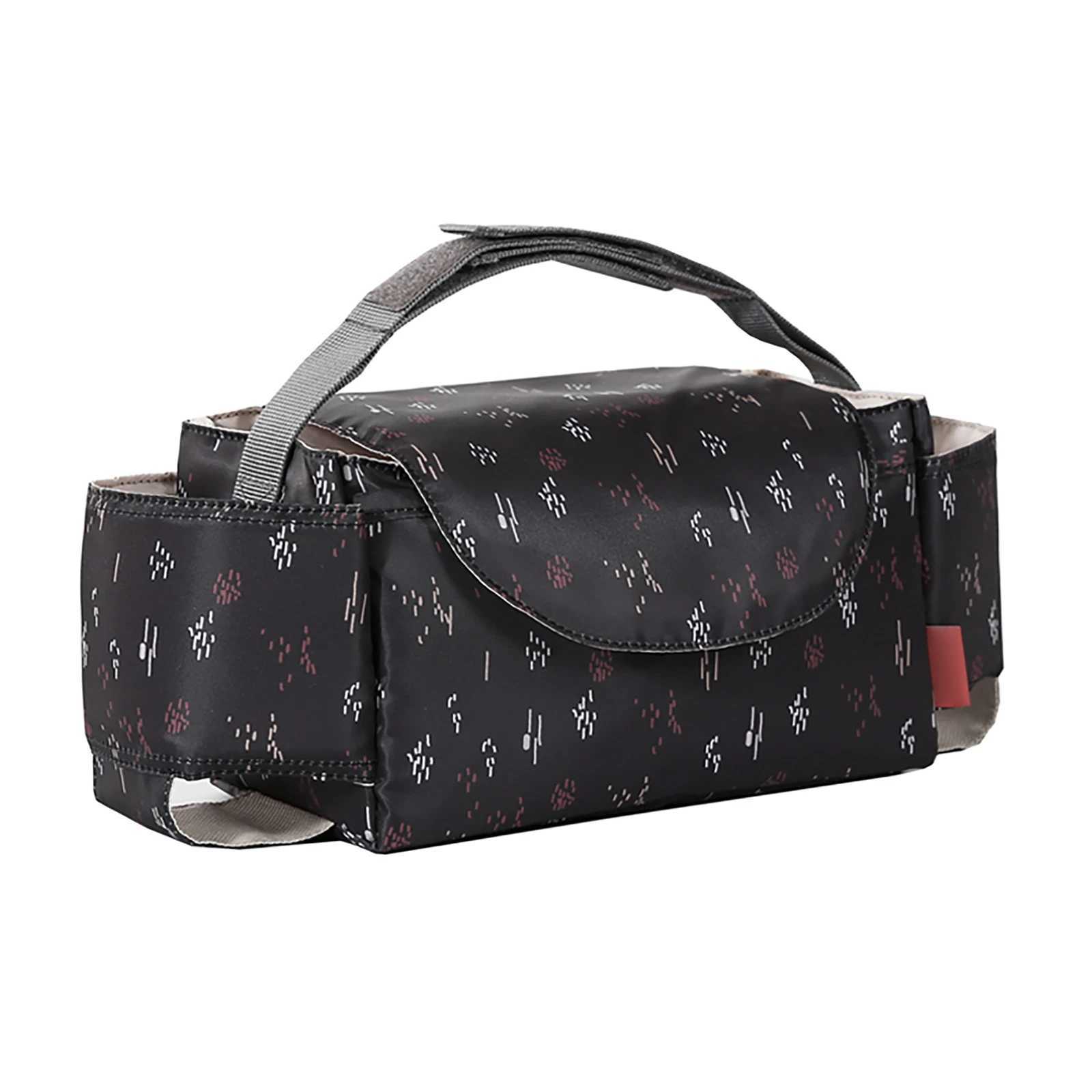 2022 Multi functional universal handcart organizer bag waterproof handcart dial bag with cup holder divider W240812