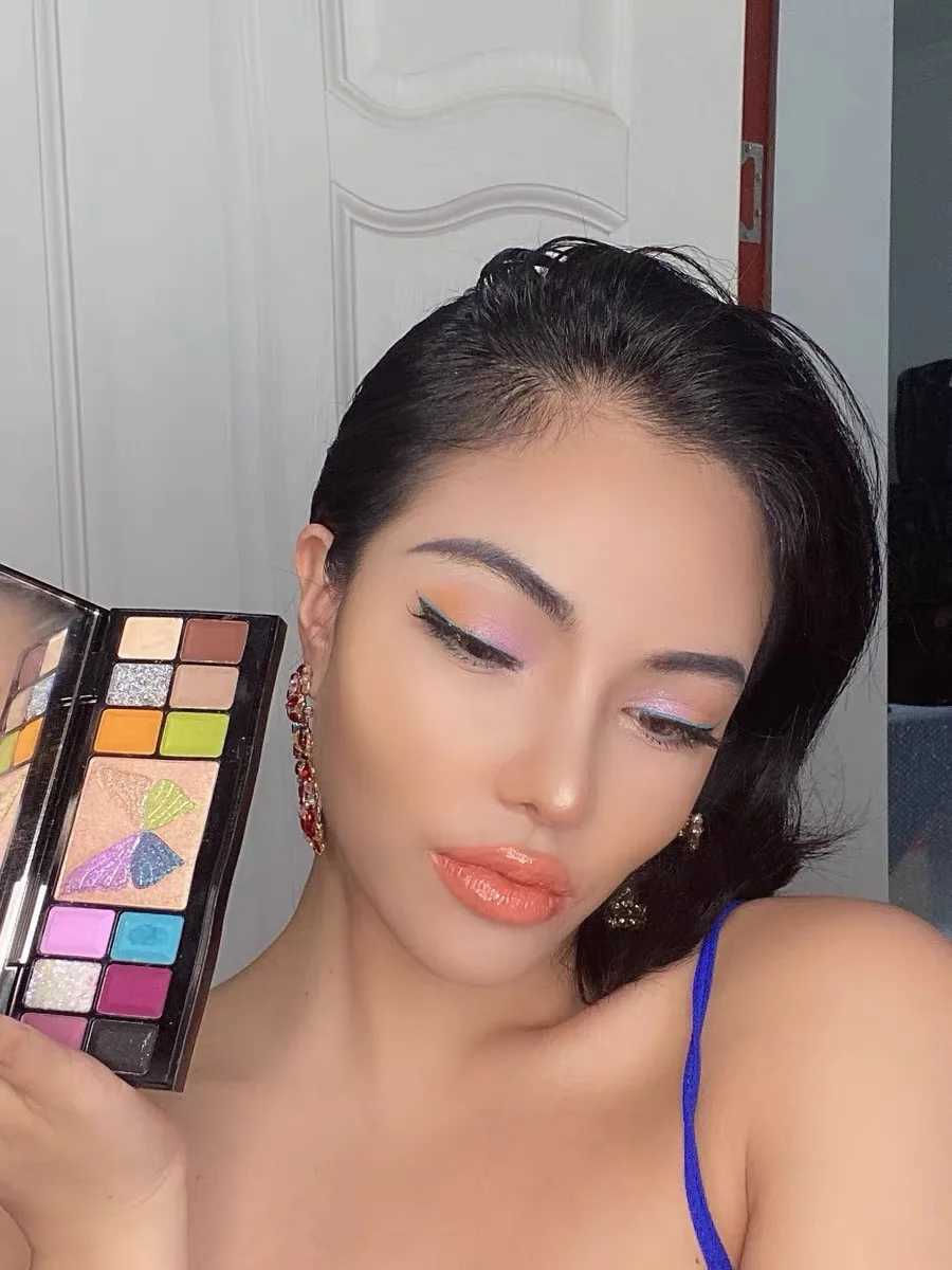 NEYTA BEAUTY Angel Wings 17 Color Eyeshadow Tray Pearl Matte Highlighter Eyeshadow Lasting MakeupCL240812