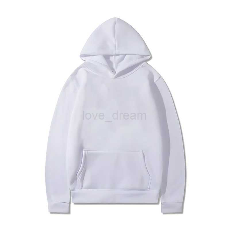 Pure Cotton Heavy 360G Autumn Mens Solid Color Hoodie Oversized XS-3XL Long Sleeve Hoodie Women Loose Casual Hooded StreetwearXJ240812
