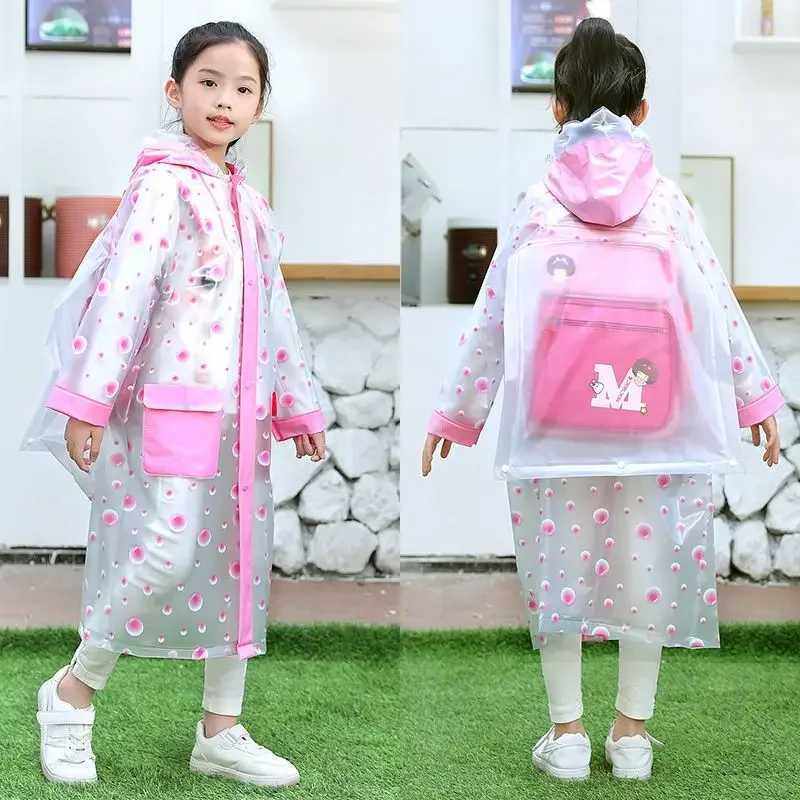 Childrens Raincoat Rainstorm Proof Full Body Childrens One-piece Poncho Waterproof Poncho for Rain Coats Man Raincoats for Men Y240810