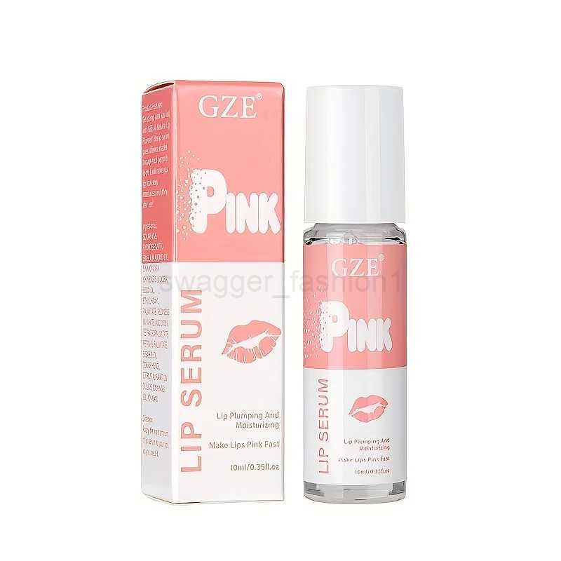 GZE Pink Lip Serum Color Change Lip Gloss Moisturizing Nourishing Liquid Lipstick Magic Lip Serum Change ColorXJ240812