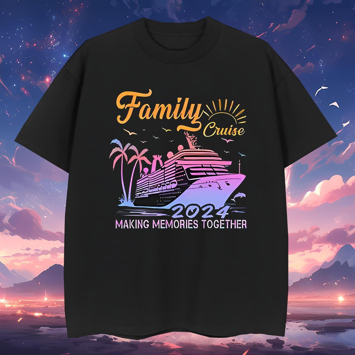 Fashion Design 100% Cotton 230g Men T Shirts scenery Spring Summer Men Tees Top Tees Breathable Crew Neck Comfortable DIY Anime