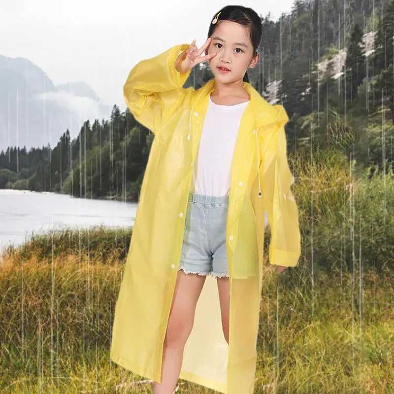 Boys Rain Jacket Rain Poncho Reusable Rain Jacket Girls Toddler Raincoat Skin-Friendly Waterproof Rain Jacket Boys Kids Rain Y240810