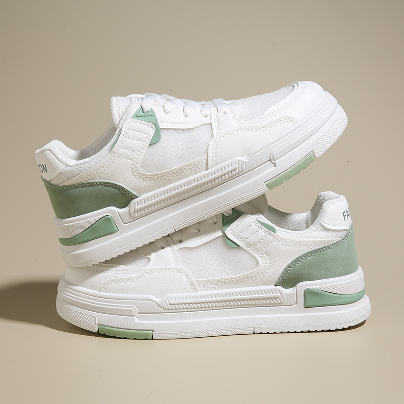 Ddmysports Spring New Instagram Korean Edition Little White Female Students Thick Sole Versatile Casual Sports Board Shoes Street Shoot B Outdoor