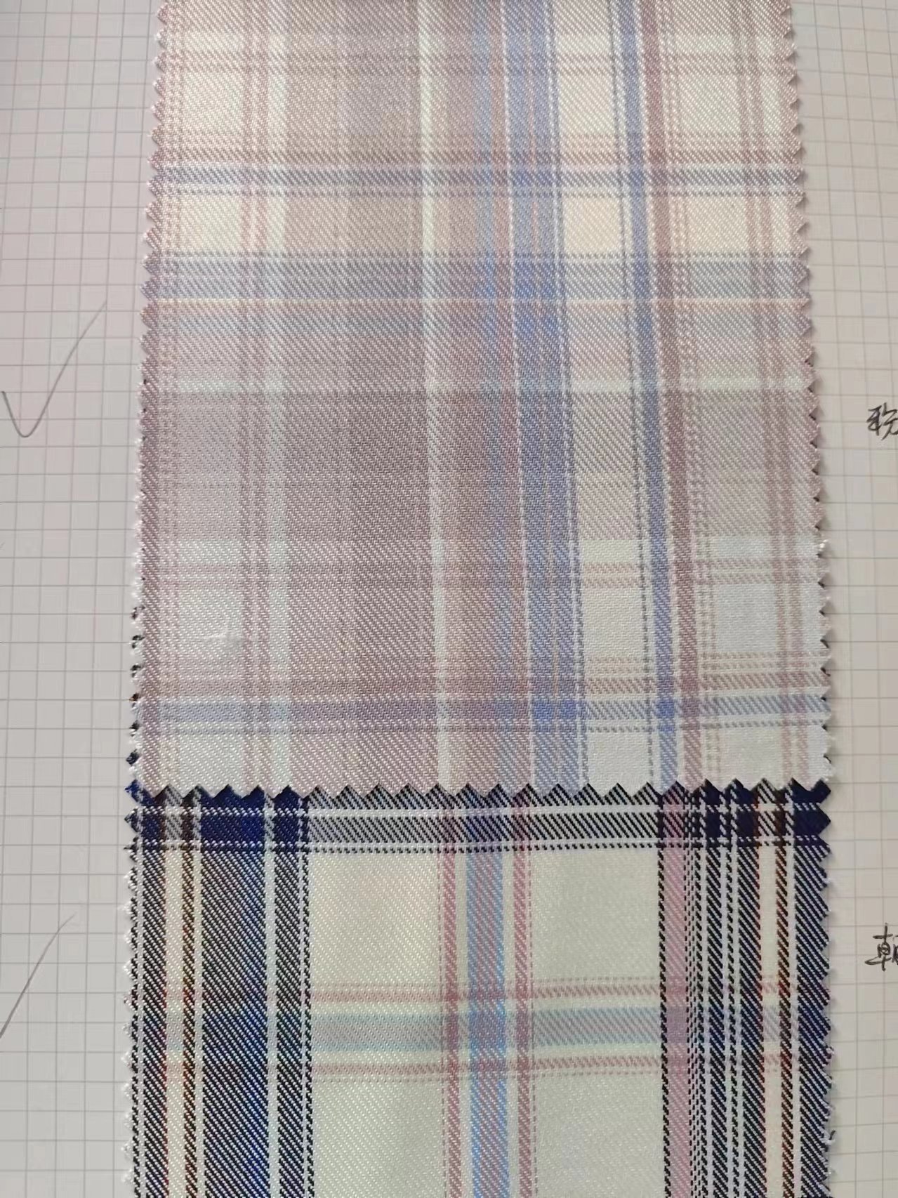 High quality and durable polyester check fabric is the ideal material for school uniforms