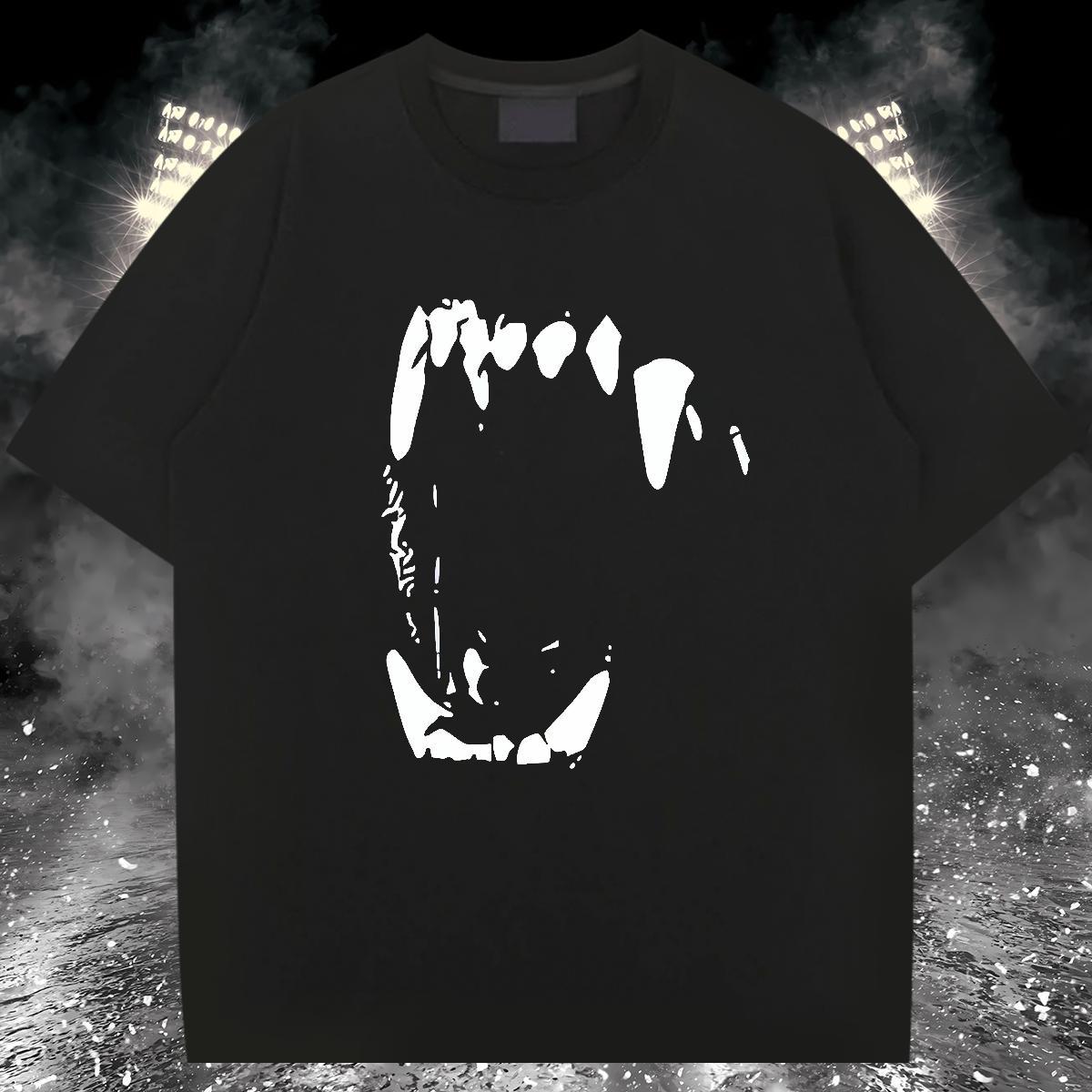 Custom T-Shirts for Men gape Polos 230g Pure Cotton Hip Hop Street Wholesale DIY Printed Breathable Crew Neck Tshirt for Man Woman