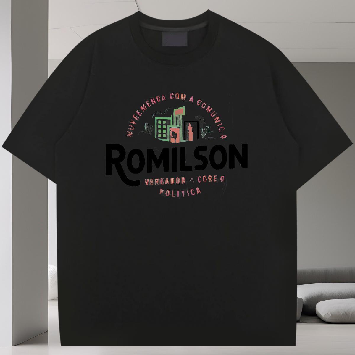 Brand T shirt letter Top Tees 230g 100% Cotton Outdoor Unisex White Plus Size Breathable Crew Neck Men Clothes T-Shirt