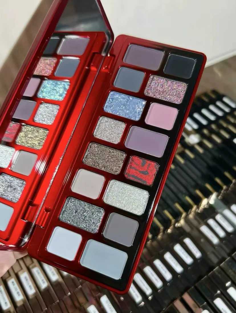 Qianyan 16 color eye shadow matte flash plate powder black Qianyan Cheeeyep jeans sequinsW241212