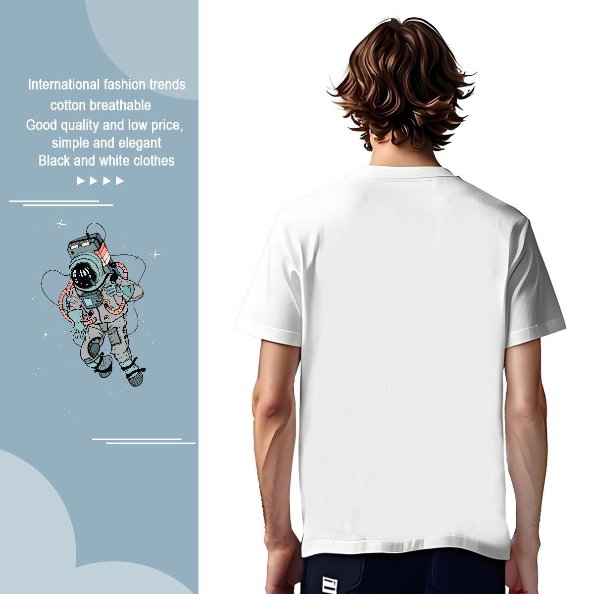 Wholesale T-Shirts 230g 100% Cotton Men Tshirts Casual Beach Crew Neck Oversized 3XL 4XL High Quality Clothings