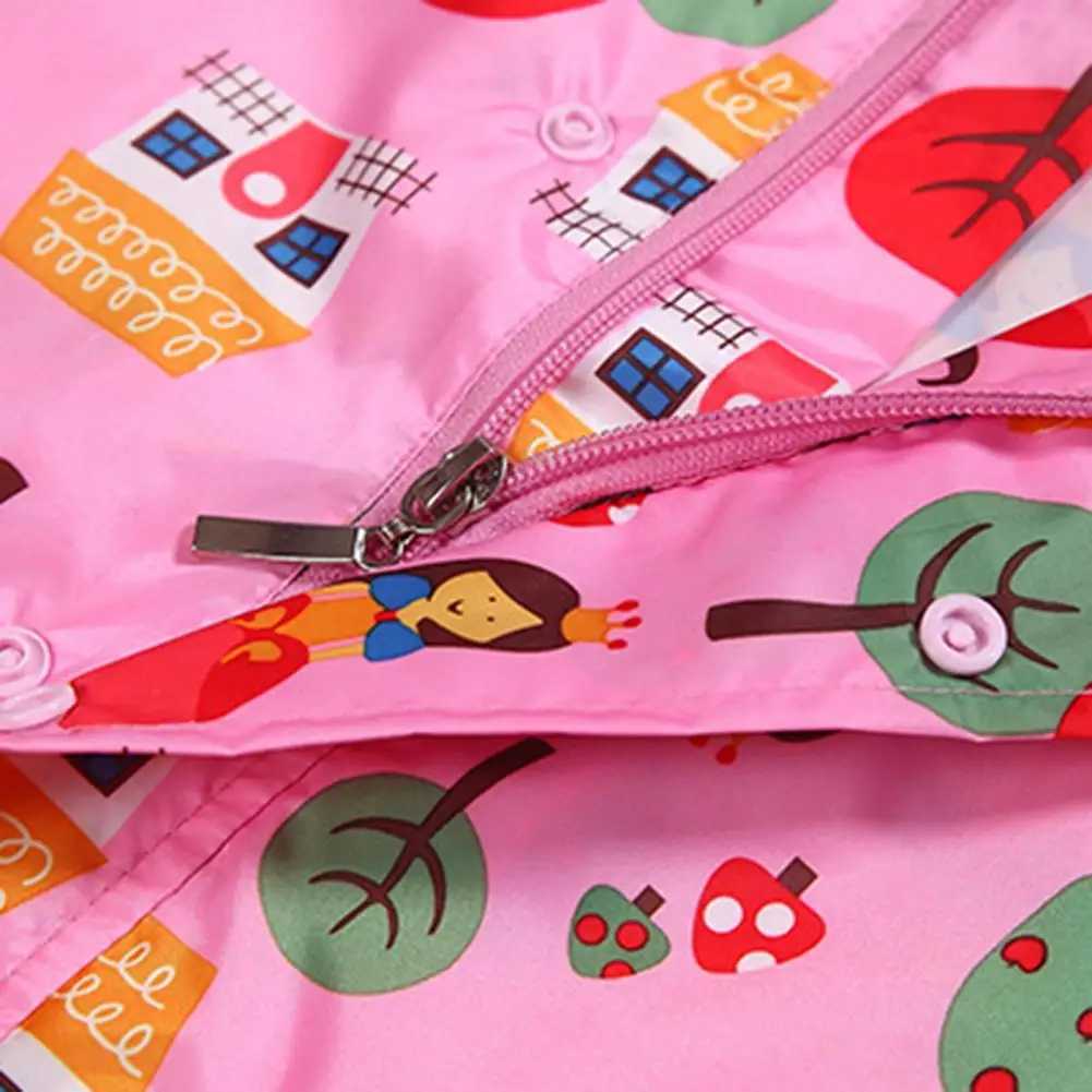 Kids Raincoat Waterproof Rain Poncho Cartoon Dinosaur Children School Student Jumpsuit Rainsuit Boys And Girls Travel Rainwear Y240810