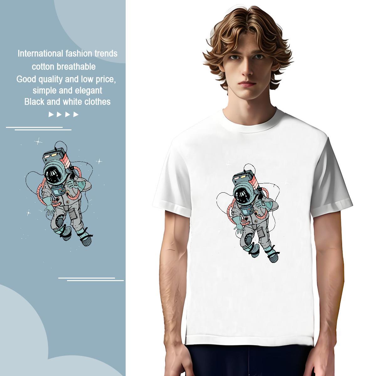 Wholesale T-Shirts 230g 100% Cotton Men Tshirts Casual Beach Crew Neck Oversized 3XL 4XL High Quality Clothings