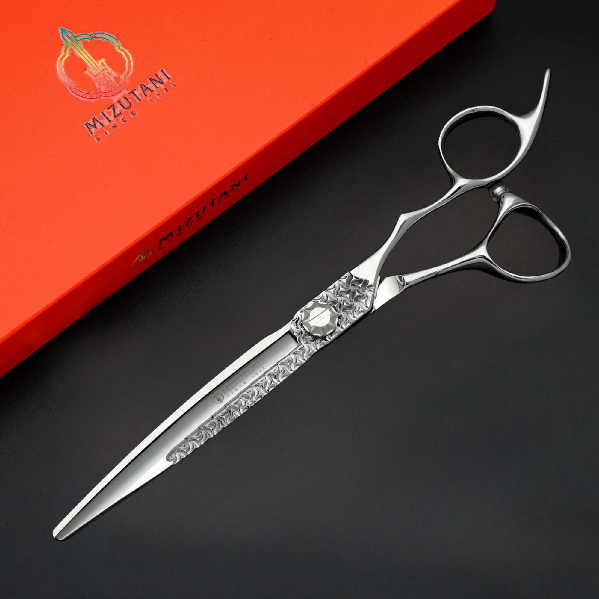 Mizutani scissors 6.0 6.6 7.0 inch VG10 cobalt alloy steel Professional hair clippers Thinning scissors Salon Barber Tools CL240812