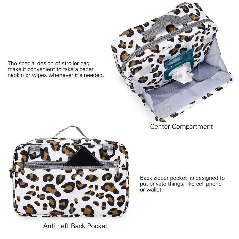 2024 new waterproof urine bag with baby printing used for handcart storage and organizing urine bag backpacks W240812