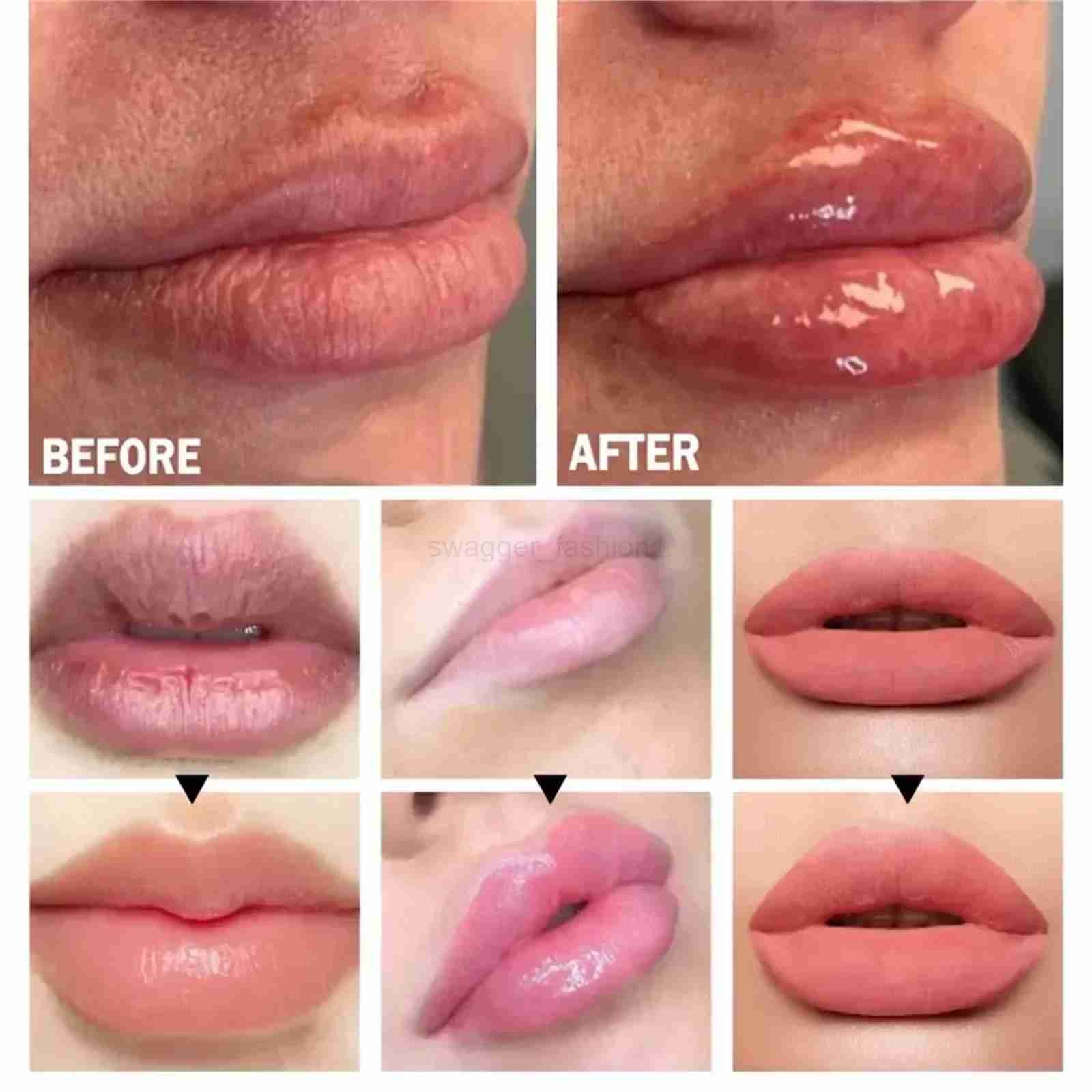 Lip Plump Serum Increase Lips Elasticity Fast Volumising Essential Oil Reduce Fine Lines Moisturizing Nourish Sexy Lip Care NewXJ240812