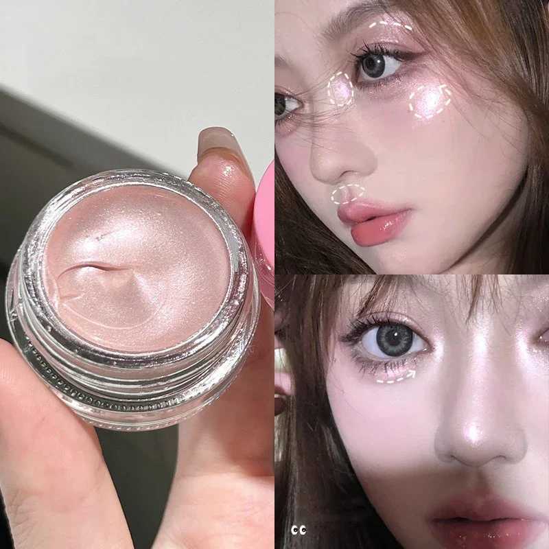 Glitter Liquid Eyeshadow Waterproof Pearlescent Shiny Eye Shadow Brighten Lying Silkworm Makeup Highlight Multi-purpose CosmeticCL240812