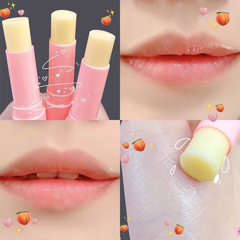 Peach lipstick Colorless long-lasting moisturizing lipstick Temperature change Color lipstick Anti drying moisturizing lipstick W240810